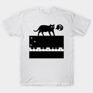 Kitten_Piano T-Shirt